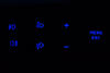 LED Iluminação comando azul fiat Grande Punto Evo