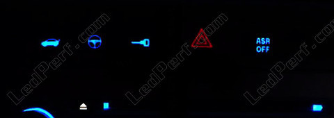 LED Iluminação Botões Consola azul fiat Grande Punto Evo