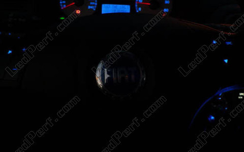 LED Iluminação comandos no volante azul fiat Grande Punto Evo