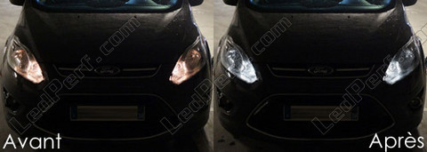 LED Luzes de presença (mínimos) branco xénon Ford C MAX MK2
