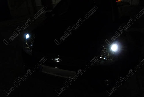 LED Luzes de presença (mínimos) branco xénon Ford Fiesta MK6