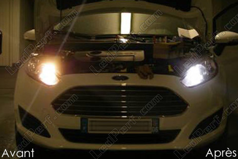 LED Luzes de circulação diurna - Luzes diurnas Ford Fiesta MK7