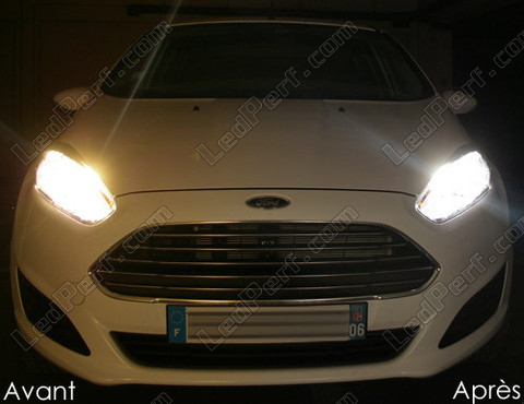 LED Luzes de estrada (máximos) Ford Fiesta MK7