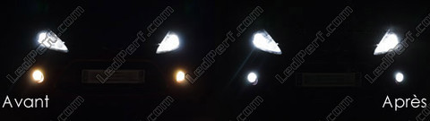 LED Faróis de nevoeiro branco xénon  Ford Fiesta MK7 -