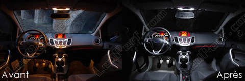 LED Habitáculo Ford Fiesta MK7
