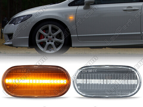 Piscas laterais dinâmicos LED para Honda Accord 8G