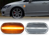 Piscas laterais dinâmicos LED para Honda Civic 8G
