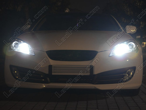 LED Luzes de presença (mínimos) branco xénon Hyundai Genesis