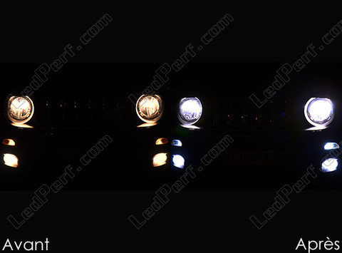 LED Faróis Jeep Renegade Tuning