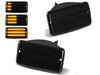 Piscas laterais dinâmicos LED para Jeep Wrangler II (TJ) - Versão preta fumada