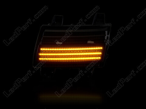 Iluminação máxima dos piscas laterais dinâmicos LED para Jeep  Wrangler IV (JL)