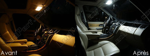 LED Luz de teto dianteira Land Rover Range Rover L322