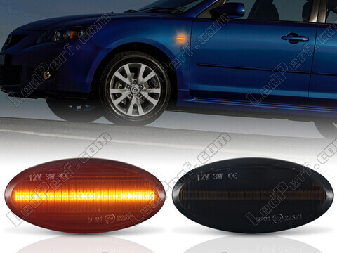 Piscas laterais dinâmicos LED para Mazda 3 1ª fase