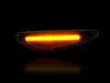 Iluminação máxima dos piscas laterais dinâmicos LED para Mazda 5 2ª fase