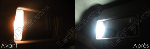 LED espelhos de cortesia Pala de sol Mazda 6