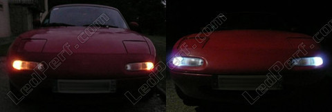 LED Luzes de presença (mínimos) branco xénon Mazda MX-5 NA