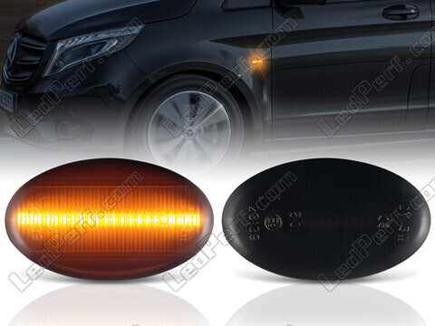 Piscas laterais dinâmicos LED para Mercedes Citan