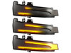 Piscas Dinâmicos LED para retrovisores de Mercedes Classe A (W176)