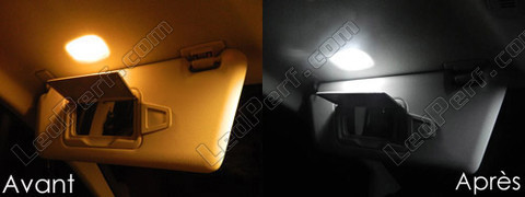 LED espelhos de cortesia Pala de Sol Mercedes Classe B