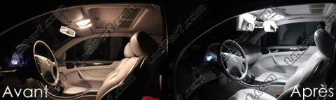 LED Luz de teto dianteira Mercedes Classe E (W211)