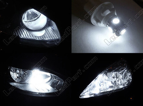 LED Luzes de presença (mínimos) branco xénon Mercedes GL (X164) Tuning