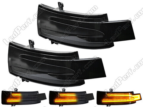 Piscas Dinâmicos LED para retrovisores de Mercedes GLE (W166)