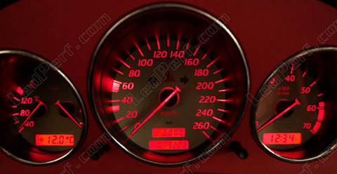 LED Mostrador vermelho Mercedes SLK (R170)