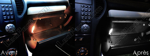 LED Porta-luvas Mercedes SLK R171