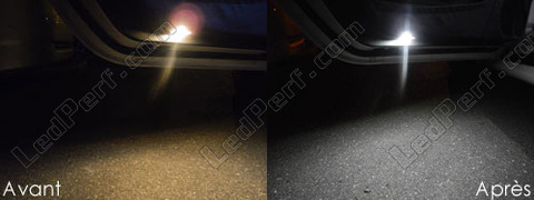 LED soleira de porta Mercedes SLK R171