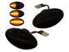 Piscas laterais dinâmicos LED para Mini Cabriolet II (R52) - Versão preta fumada
