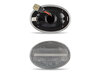 Conectores dos piscas laterais sequenciais LED para Mini Cabriolet III (R57) - versão transparente