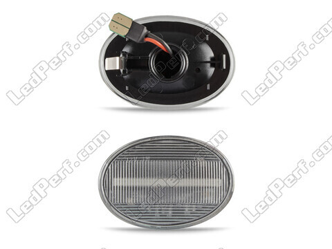Conectores dos piscas laterais sequenciais LED para Mini Cabriolet III (R57) - versão transparente
