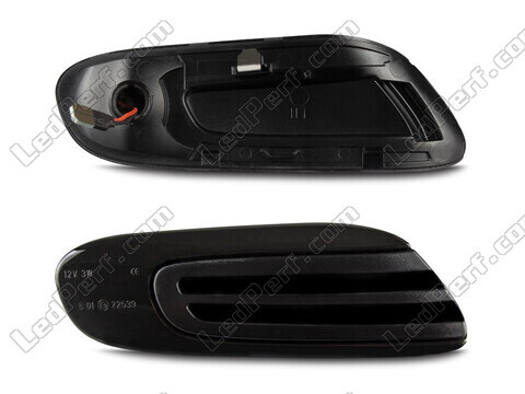 Conector dos piscas laterais dinâmicos pretos fumados LED para Mini Cabriolet IV (F57)