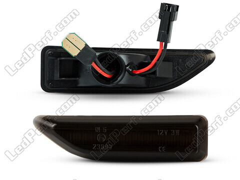 Conector dos piscas laterais dinâmicos pretos fumados LED para Mini Countryman II (F60)