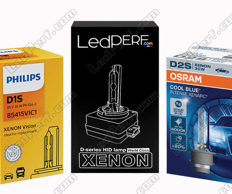 Lâmpada Xénon de origem para o Mini Coupé (R58), marcas Osram, Philips e LedPerf disponíveis em: 4300K, 5000K, 6000K e 7000K