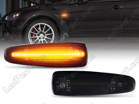 Piscas laterais dinâmicos LED para Mitsubishi Outlander