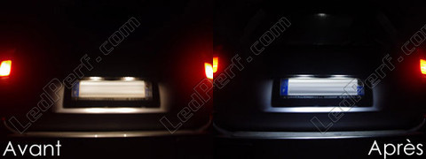 LED Chapa de matrícula Mitsubishi Pajero sport 1