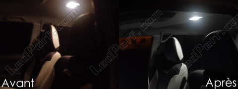 LED Luz de teto central Mitsubishi Pajero sport 1