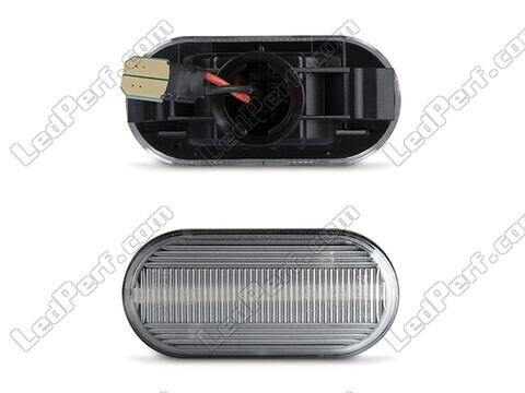 Conectores dos piscas laterais sequenciais LED para Nissan 350Z - versão transparente