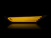 Iluminação máxima dos piscas laterais dinâmicos LED para Nissan GTR R35