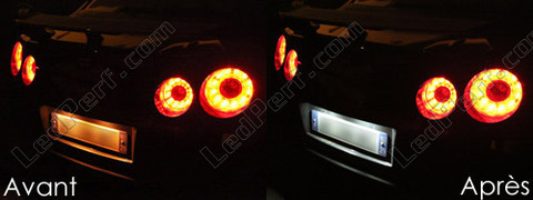 LED Chapa de matrícula Nissan GTR R35