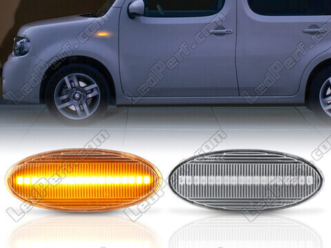 Piscas laterais dinâmicos LED para Nissan Micra IV