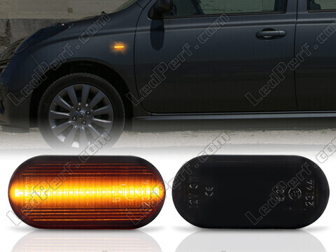 Piscas laterais dinâmicos LED para Nissan Navara D40