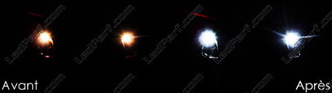 LED Luzes de presença (mínimos) branco xénon Nissan Note