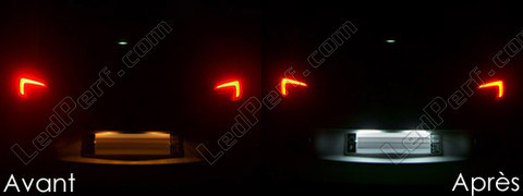 LED Chapa de matrícula Opel Adam