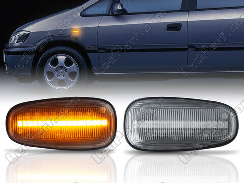 Piscas laterais dinâmicos LED para Opel Astra G