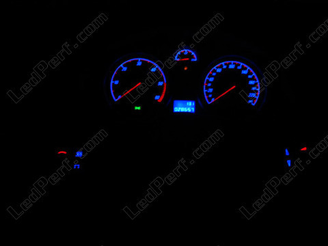 LED comando no volante azul Opel Astra H sport
