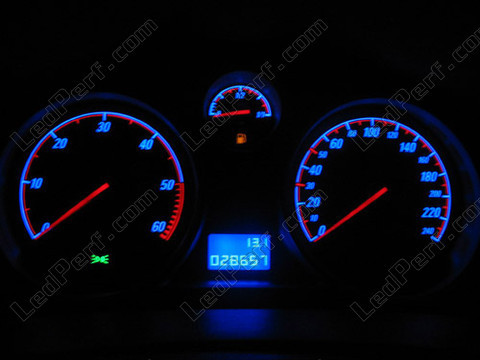 LED Mostrador azul Opel Astra H