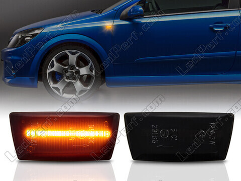 Piscas laterais dinâmicos LED para Opel Astra H