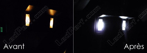 LED espelhos de cortesia Pala de sol Opel Astra H